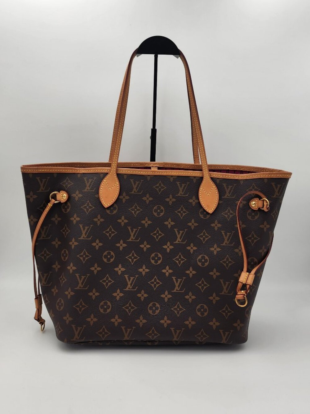 Louis Vuitton Monogram Neverfull MM Pivoine with Pouch